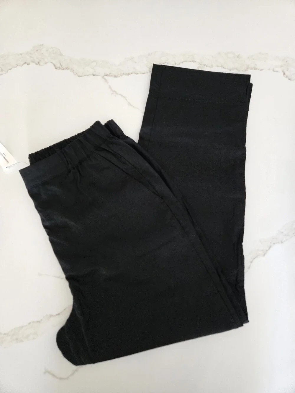 NWT Banana Republic Tapered Linen-Blend Pull-On Pant